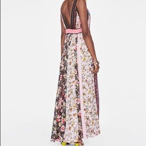 Zara Couture Multi-Print Dress